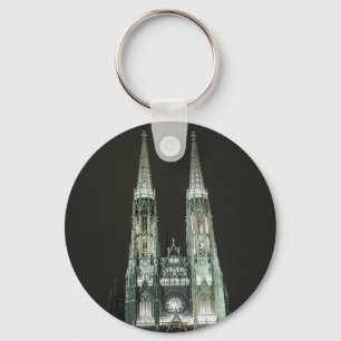 Notre Dame Church Key Ring