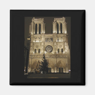 Notre Dame Church Magnet