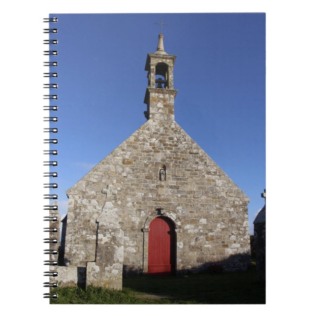 Notre Dame de Bon Voyage in Plogoff Notebook (Front)