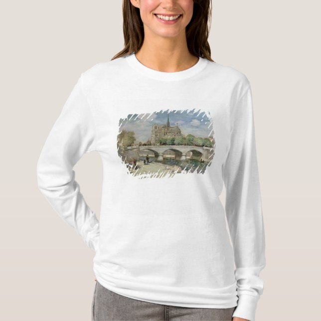 Notre Dame de Paris, c.1900 T-Shirt (Front)