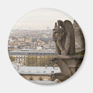 Notre Dame de Paris chimera Magnet