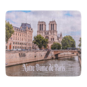 Notre Dame de Paris France Catholic cathedral Cutting Board