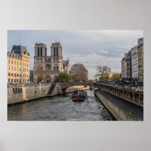 Notre Dame de Paris, France Poster