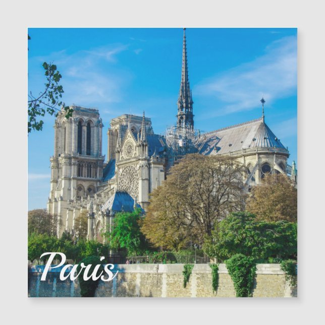 Notre Dame de Paris in France (Front)