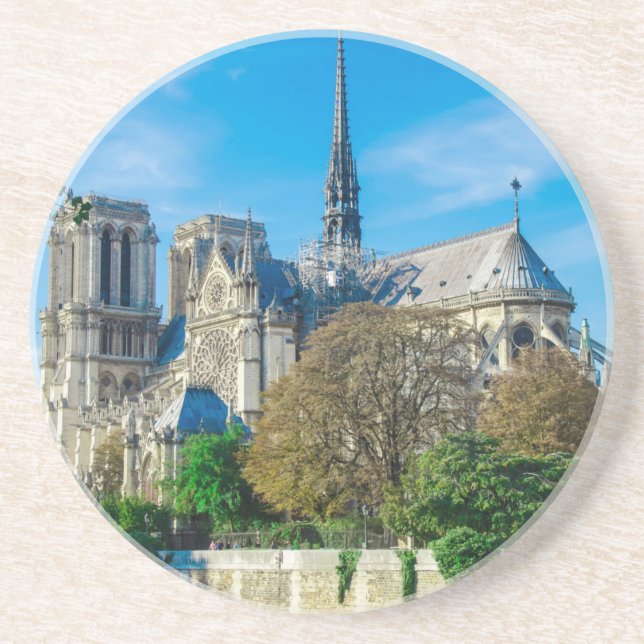 Notre Dame de Paris in France Coaster (Front)