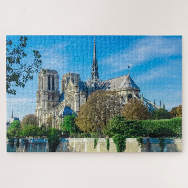 Notre Dame de Paris in France Jigsaw Puzzle (Horizontal)