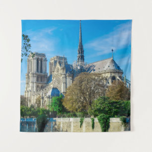 Notre Dame de Paris in France Tapestry