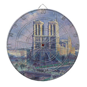 Notre-Dame de Paris (Parisian Cathedral, France) Dartboard