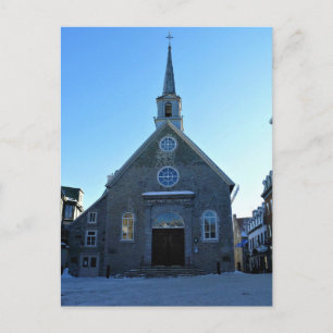 Notre Dame des Victoires, Old Quebec City, Canada Postcard