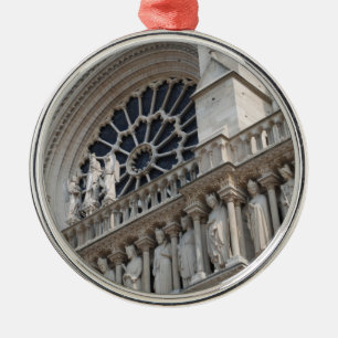 Notre Dame detail Metal Tree Decoration