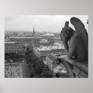 Notre Dame Gargoyle 2 Poster