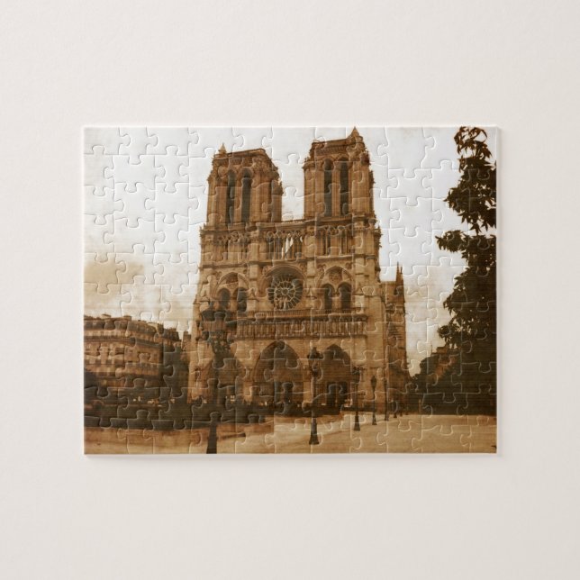 Notre Dame Jigsaw Puzzle (Horizontal)