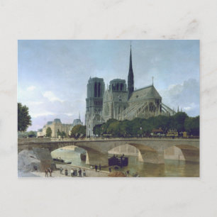 Notre Dame, Paris, 1884 Postcard
