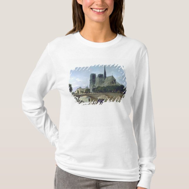 Notre Dame, Paris, 1884 T-Shirt (Front)