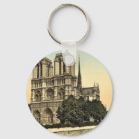 Notre Dame, Paris, France classic Photochrom
