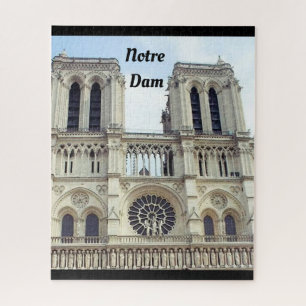 NOTRE DAME PARIS FRANCE JIGSAW PUZZLE