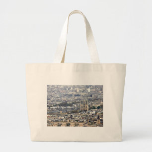 Notre Dame Paris France Large Tote Bag