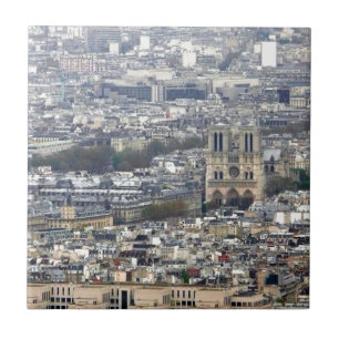 Notre Dame Paris France Tile