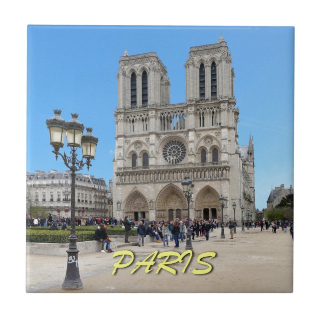 Notre Dame PARIS Tile (Front)