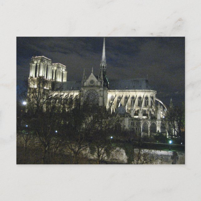 Notre Dame Postcard (Front)