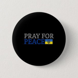 Notre Dame Pray For Peace 6 Cm Round Badge