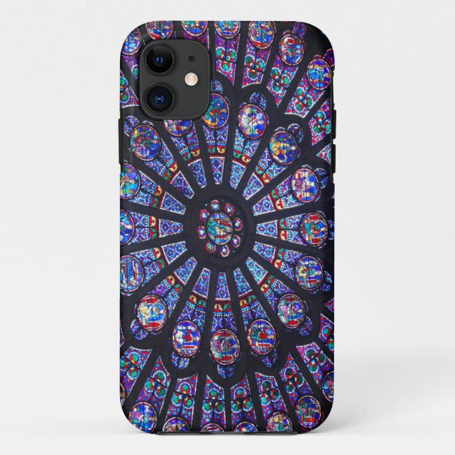 Notre Dame Rose Window iPhone5 Case (Back)
