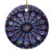 Notre Dame Rose Window Ornament