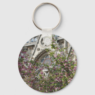 Notre Dame spring Key Ring