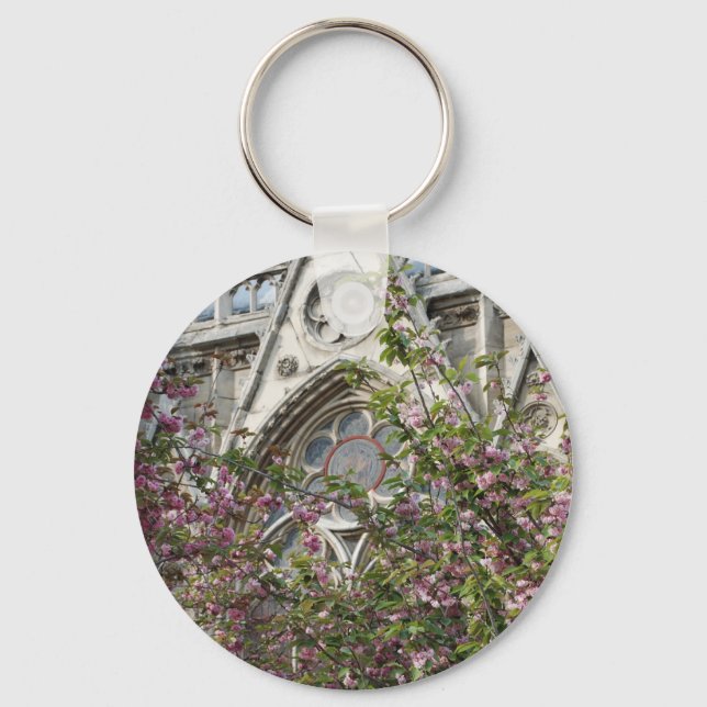 Notre Dame spring Key Ring (Front)