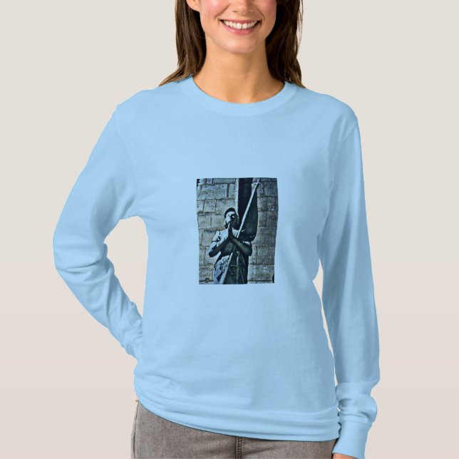 Notre Dame Statue CB T-Shirt (Front)