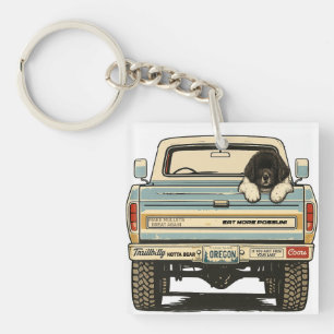 Notta Bear Hillbilly Newfoundland Truck Sti Key Ring