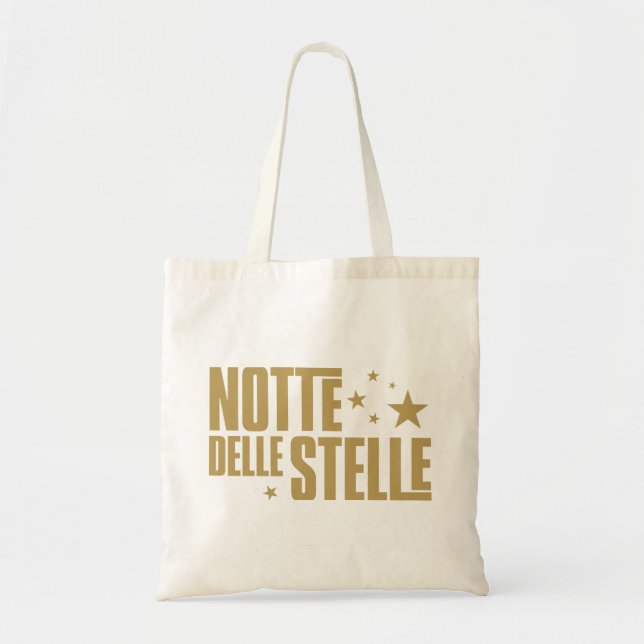 Notte Delle Stella Correct Logo Number 6 Tote Bag (Front)