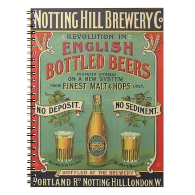 Notting Hill Brewery Co. Notebook (Front)
