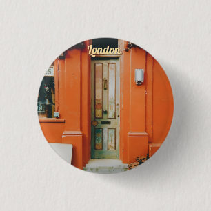 Notting Hill Doorstep, London, UK 3 Cm Round Badge