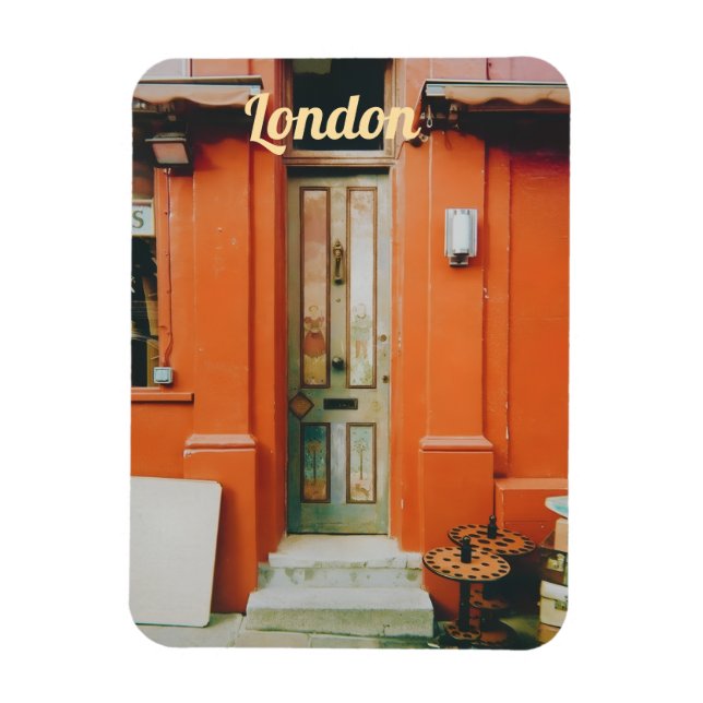 Notting Hill Doorstep, London, UK Magnet (Vertical)