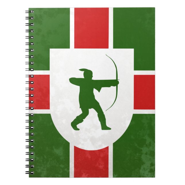 Nottinghamshire Spiral Notebook (Front)