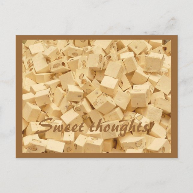 Nougat delice postcard (Front)