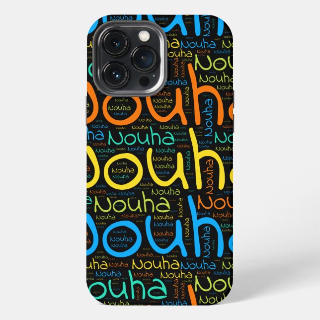 Nouha iPhone Case (Back)