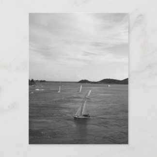 Noumea sunset postcard