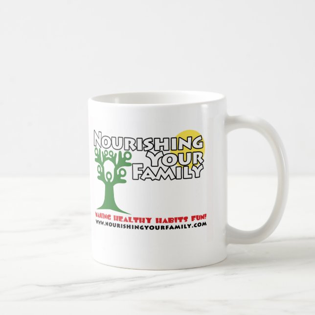 Nourishing Your Family logo Mug (Right)