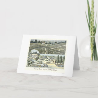 Nouveau Medoc Vineyard and Wine Cellars Card