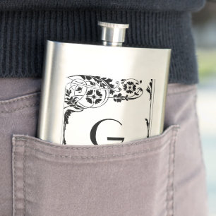 Nouveau Monogram Hip Flask