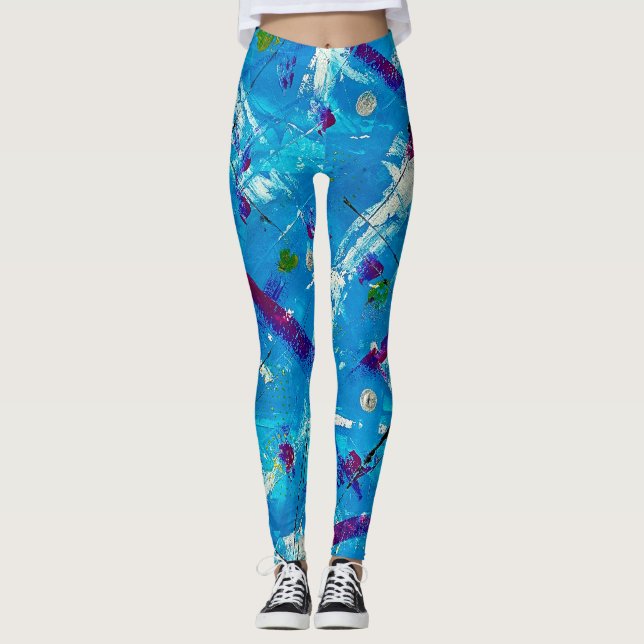 Nouveau Moon-Stract Leggings (Front)