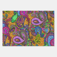 Nouveau Paisley Floral Sampler Guitar Set