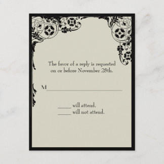 Nouveau Response Card