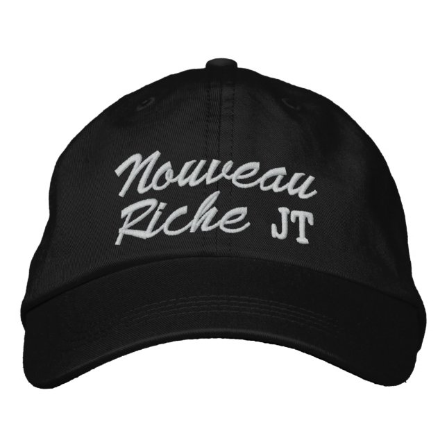 Nouveau Riche - SRF Embroidered Hat (Front)