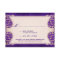 Nouveau Victorian: Vintage Gold & Purple RSVP