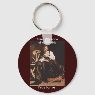 Nov 26 St. Catherine of Alexandria Key Ring