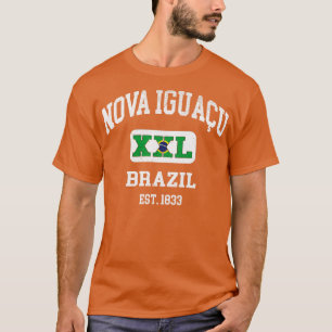 Nova Iguacu Brazil XXL Athletic design 1 T-Shirt