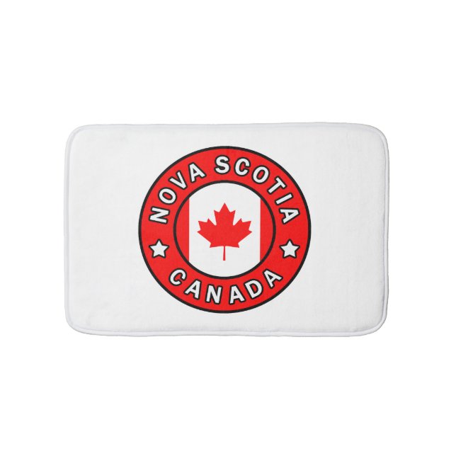 Nova Scotia Canada Bath Mat (Front)